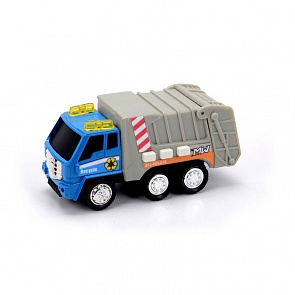 Мусоровоз со световыми и звуковыми эффектами, 12 см. (Soma, 71310S)